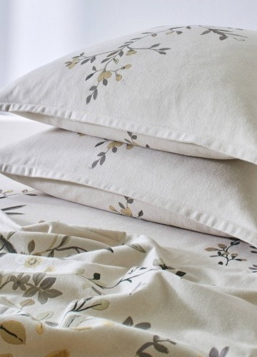 Povlečení Mélodie s potiskem, flanel 150g/cm2