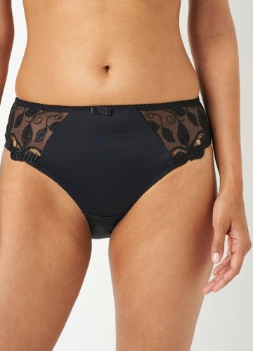 Súprava 2 klasických nohavičiek Rima zn. Confidence Lingerie® z mikrovlákna a vyšívaného tylu