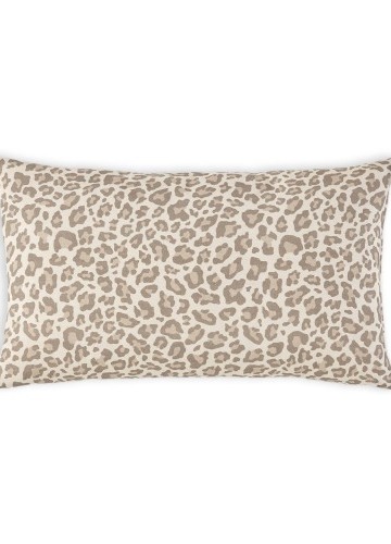 Sada 2 obdélníkových povlaků na polštář s leopardím vzorem