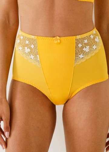 Zoštíhľovacie nohavičky Caminata zn. Confidence Lingerie® z mikrovlákna a vyšívaného tylu