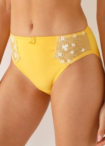 Klasické nohavičky Caminata zn. Confidence Lingerie® z mikrovlákna s výšivkou
