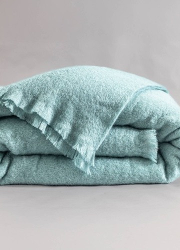 Mohérová vlněná deka Ourson® s kozí vlnou Angora