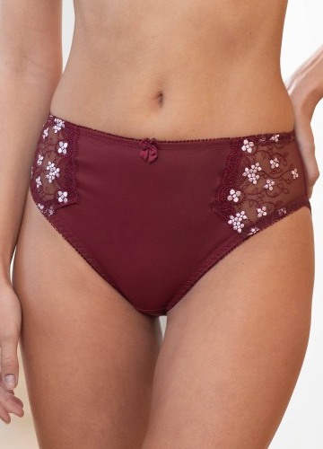 Klasické nohavičky „Caminata“ zn. Confidence Lingerie® z mikrovlákna s výšivkou