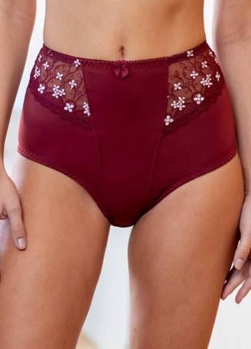 Zoštíhľovacie nohavičky „Caminata“ zn. Confidence Lingerie® z mikrovlákna s výšivkou