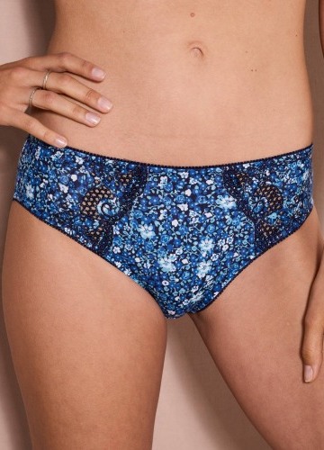 Súprava 2 midi nohavičiek s výšivkou Olbia Confidence Lingerie