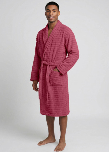Unisex župan s optickým efektom 420g/m2