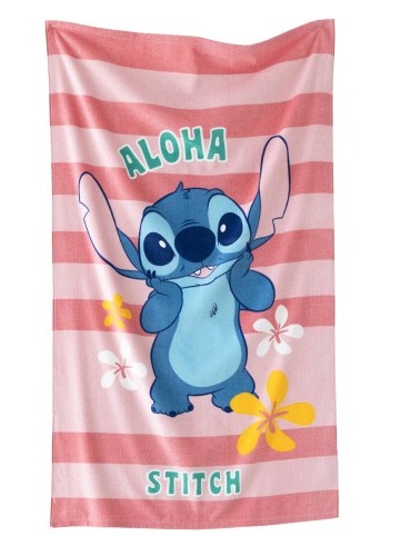 Dětská osuška Stitch®, froté a velur 320g/m1