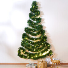 Závesný LED vianočný stromček