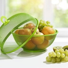2-dielny kôš na ovocie, zelená