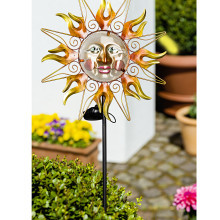 Solárna dekorácia "Slnko/mesiac"