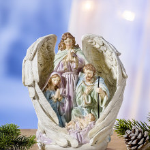 Anděl se Svatou rodinou