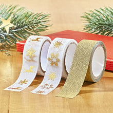 3 lepicí pásky "Vánoce"