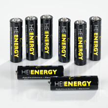 8 tužkových batérií AA, 1,5 V