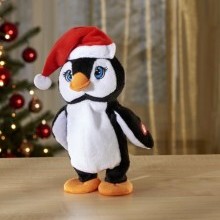 Beszélő karácsonyi pingvin Pingo