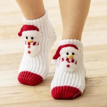 Ponožky so snehuliakmi
