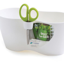 Doniczka z nożycami LIMES DUBLO 25 cm
