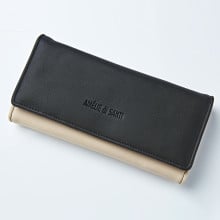 Peňaženka čierna/béžová Amélie di Santi