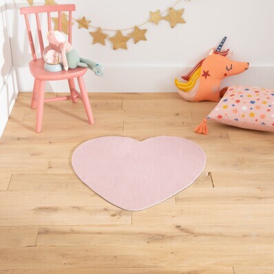 Protiskluzový kobereček ve tvaru srdce