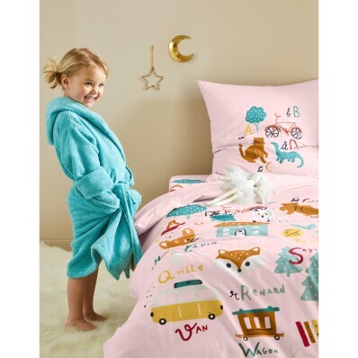 Detská posteľná bielizeň Abeceda, bavlna