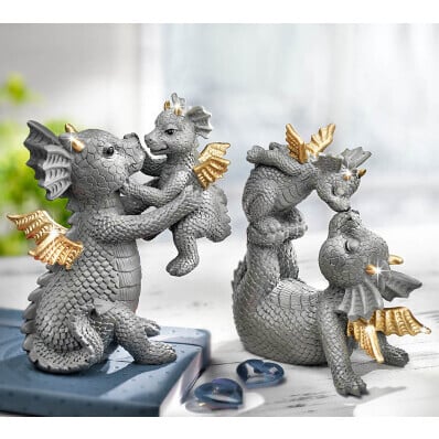 2 Figurine cu dragoni Parent Love