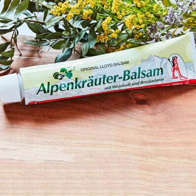 Balzam s alpskými bylinkami