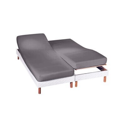 Cearșaf elastic de culoare solidă pentru pat extensibil, flanelă, adâncime colț 26 cm