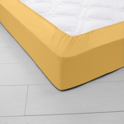 Jednofarebná napínacia posteľná plachta, džersej, hĺbka rohov 40 cm