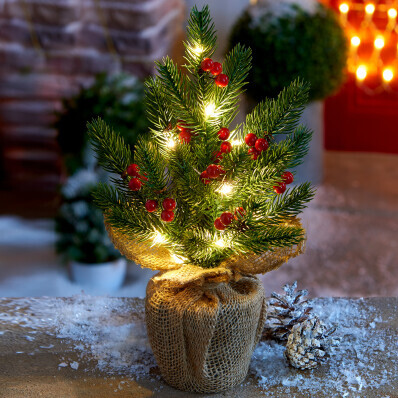 LED-es karácsonyfa