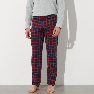 Pantaloni de pijama cu model în carouri