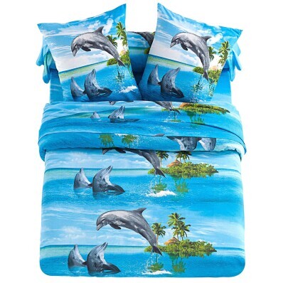 Lenjerie de pat Dolphin, policotonă