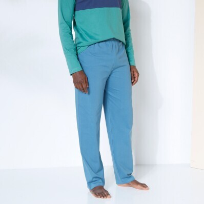 Pantaloni de pijama în culori solide