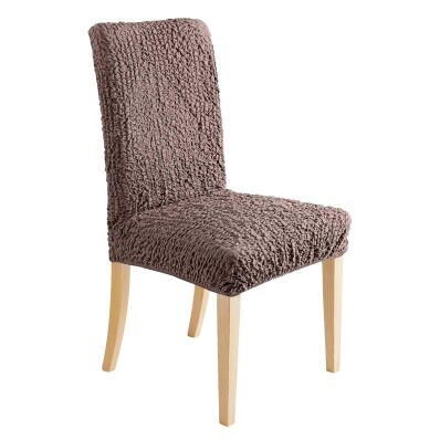 Husă de scaun extra extensibilă, culoare solidă