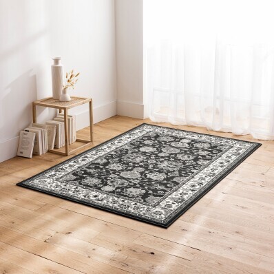 Téglalap alakú szőnyeg perzsa mintával