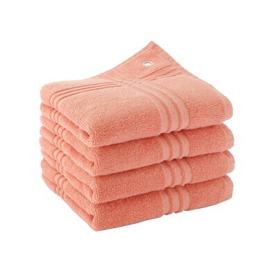 Zestaw 4 kwadratowych ręczników frotte
