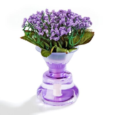 Váza + kytice "Levandule"