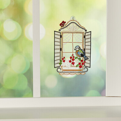 Okenní dekorace Ptáček