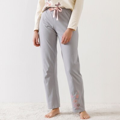 Pantaloni lungi de pijama cu imprimeu