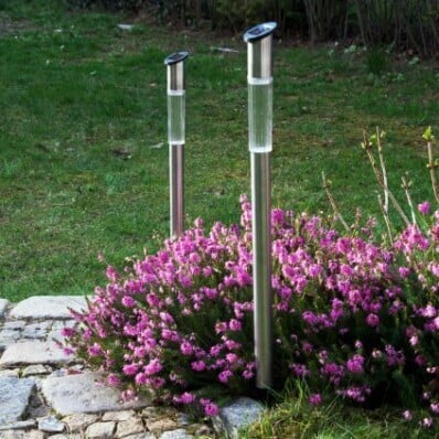 Leszúrható kerti szolár lámpa, 70 cm