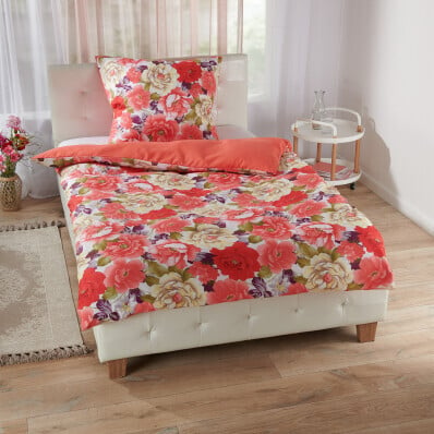 Lenjerie de pat pentru un pat de o persoană Flori