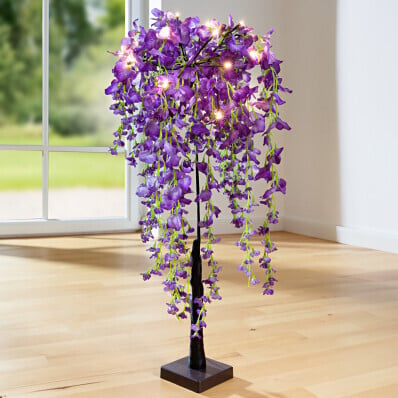 LED květinový strom "Petúnie"