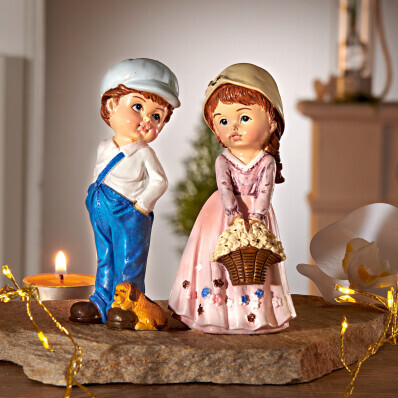 2 dekorativní figurky Děti
