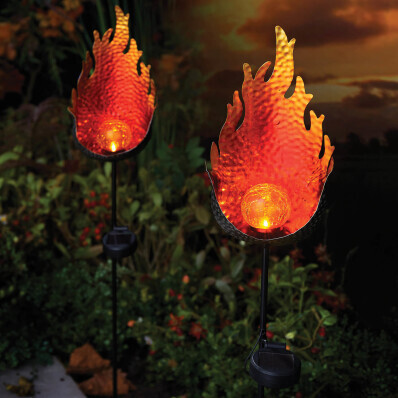 Lampa solara "Flacara"