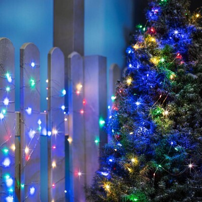 LED svetelná reťaz Pastelová žiara