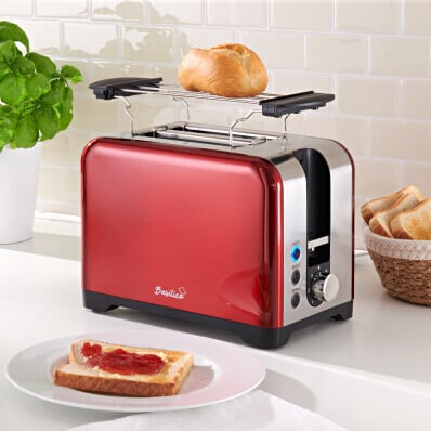 Toaster Basilico metalic