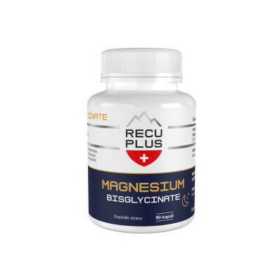 RECUPLUS Magnesium Bisglycinate 90 kapslí
