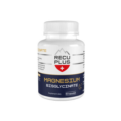 RECUPLUS Magnesium Bisglycinate 90 kapsułek