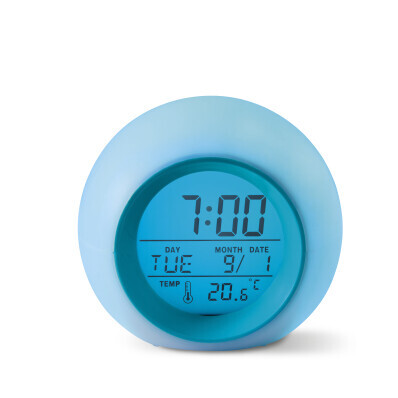 Digitálny budík so zvukmi prírody