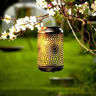 Solární lampa GOLD DESIGN