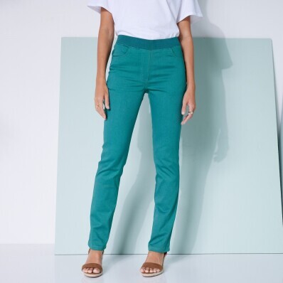 Pantaloni lungi confortabili cu talie elastică