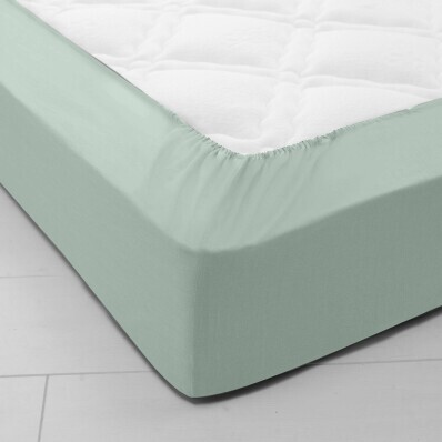 Jednobarevné napínací prostěradlo s hloubkou rohů 40 cm